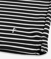 Former Uniform Striped Polo (black white)