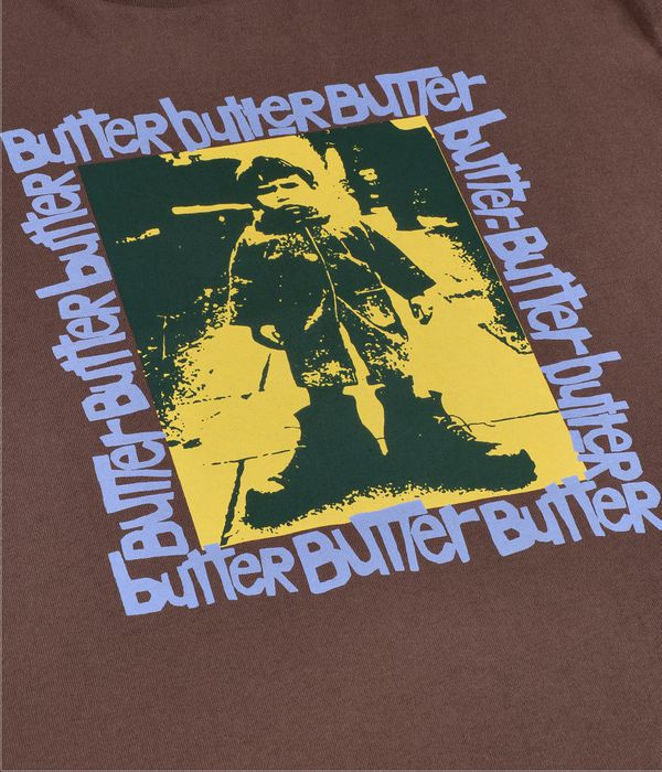 Butter Goods Stolen Boots T-Shirty (brown)