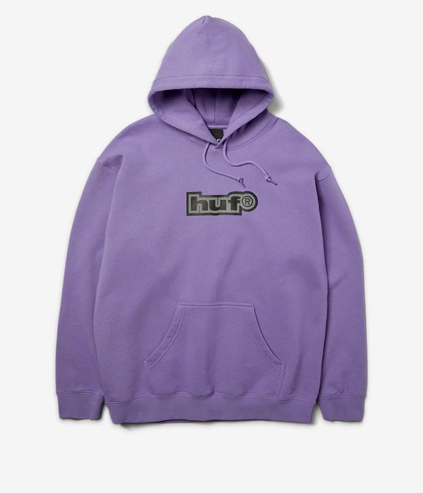 HUF 89 Outline Hoodie (dust purple)