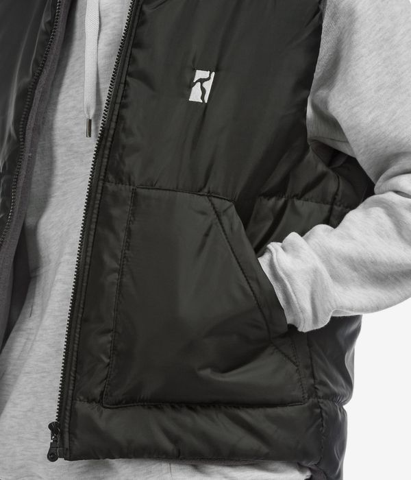 Poetic Collective Puffer Vest (black)