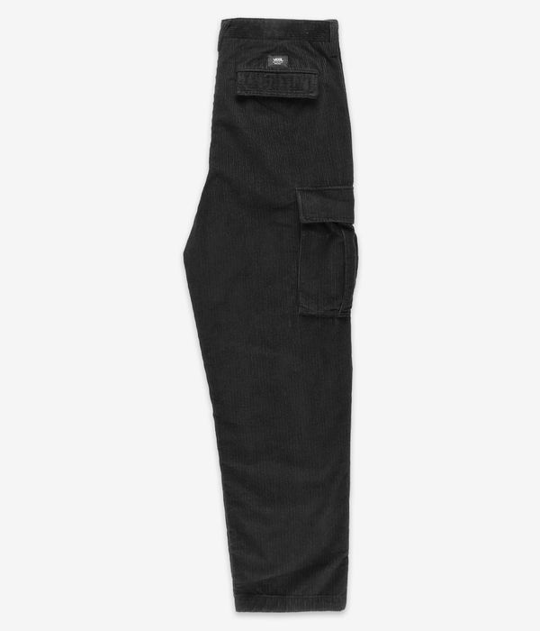 Vans Service Cargo Cord Loose Tapered Pants (black)