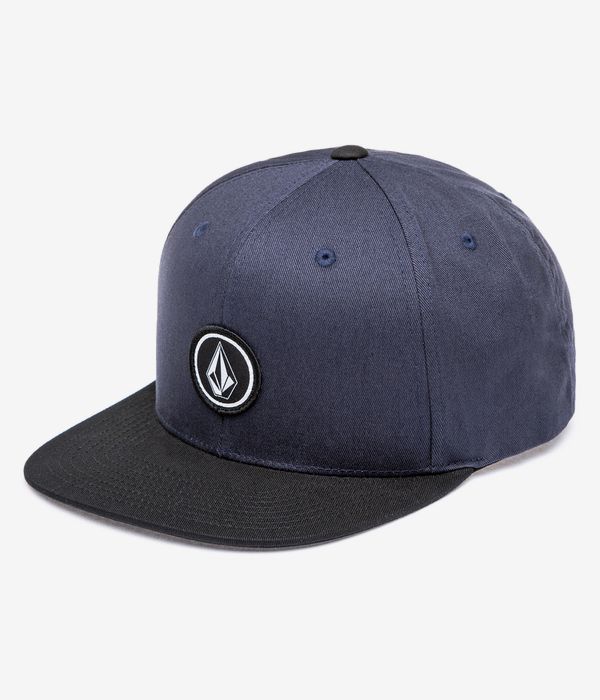 Volcom Quarter Twill Snapback Cap (black)