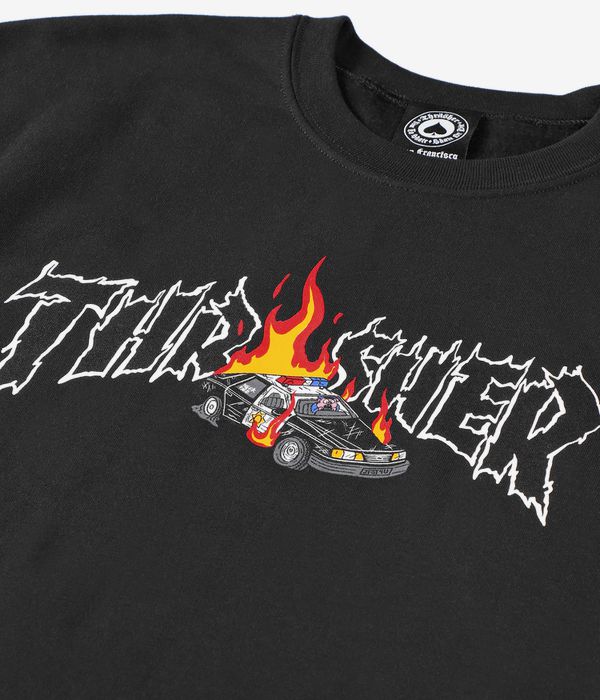 Thrasher Cop Car Sweatshirt (black)