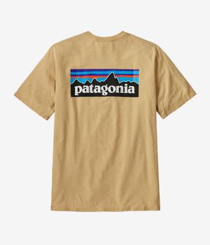 Patagonia P-6 Logo Responsibili T-Shirt (beeswax tan)