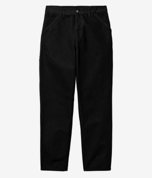 Carhartt WIP Single Knee Pant Organic Dearborn Pantalons (black rigid)