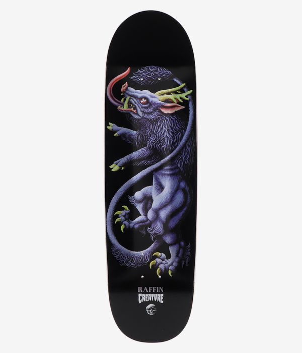 Creature Raffin Crest Pro 8.8" Skateboard Deck (black)