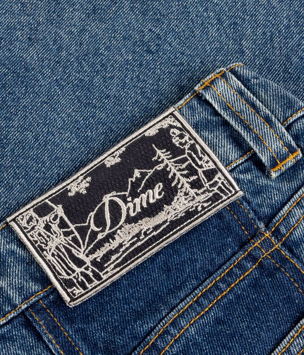 Dime Baggy Denim Jeans (knowtomatic blue)