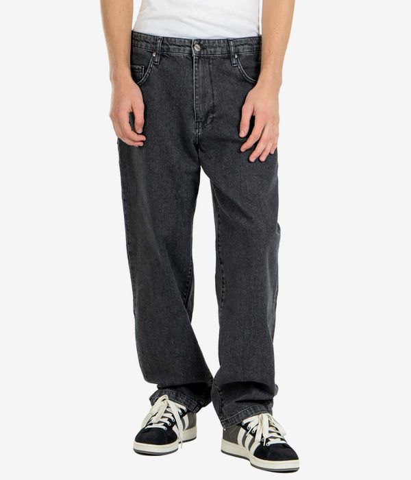 REELL Solid Jeans (zeros stone black)