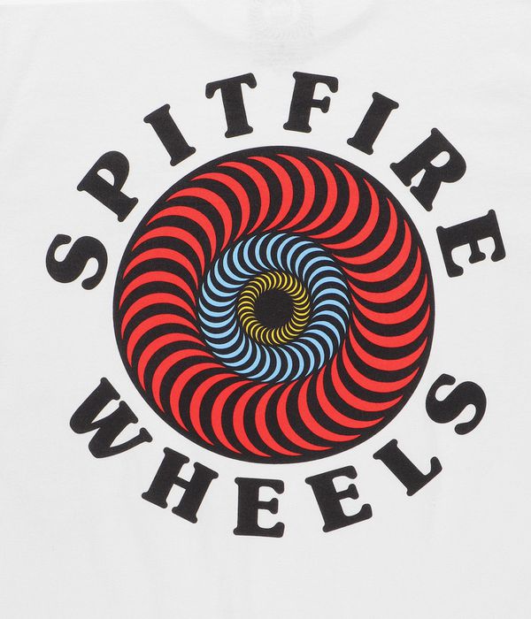Spitfire OG Classic Fill Camiseta (white red)