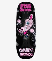 Heroin Skateboards Swampy's Bog Hog 10.75" Skateboard Deck (black)