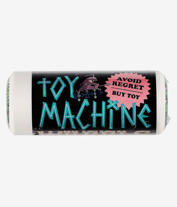 Toy Machine All Seeing Ruote (white green) 53mm 100A pacco da 4