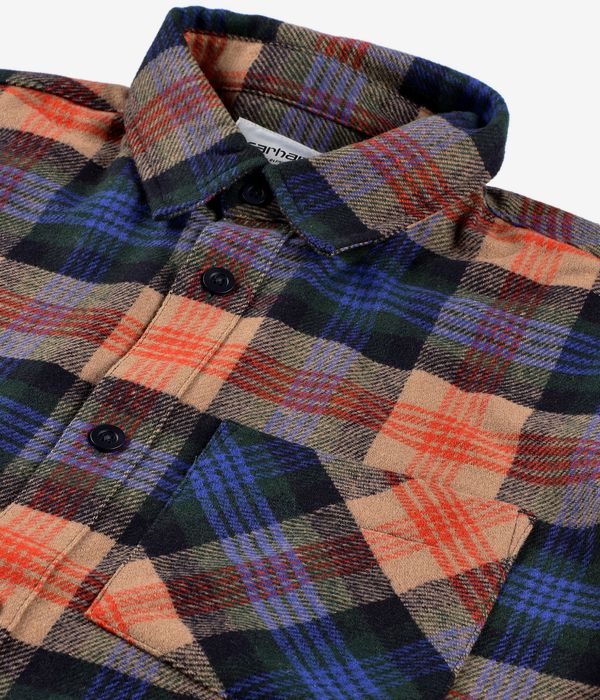 Carhartt WIP Dern Herringbone Shirt (check sycamore tree)