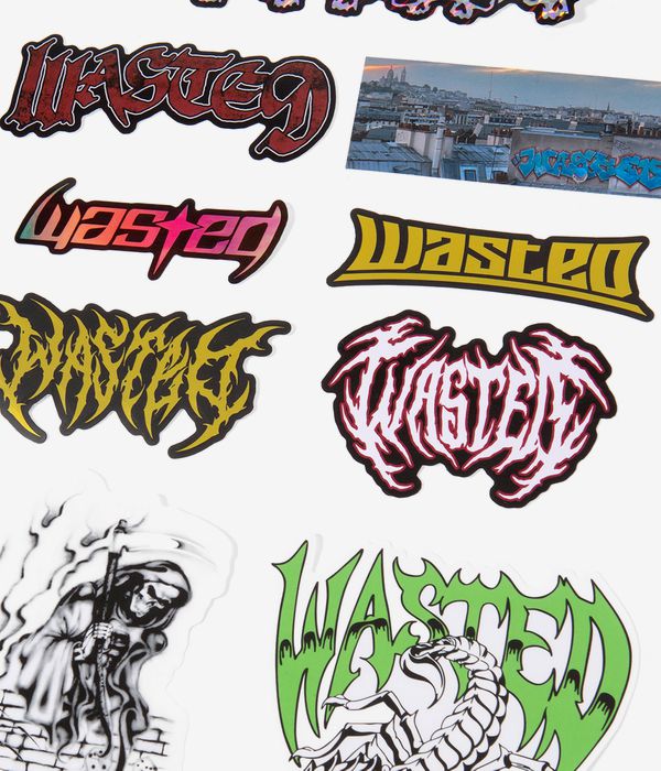 Wasted Paris What I Mean Sticker (multi)