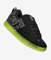 DC Court Graffik Schuh (black lime)