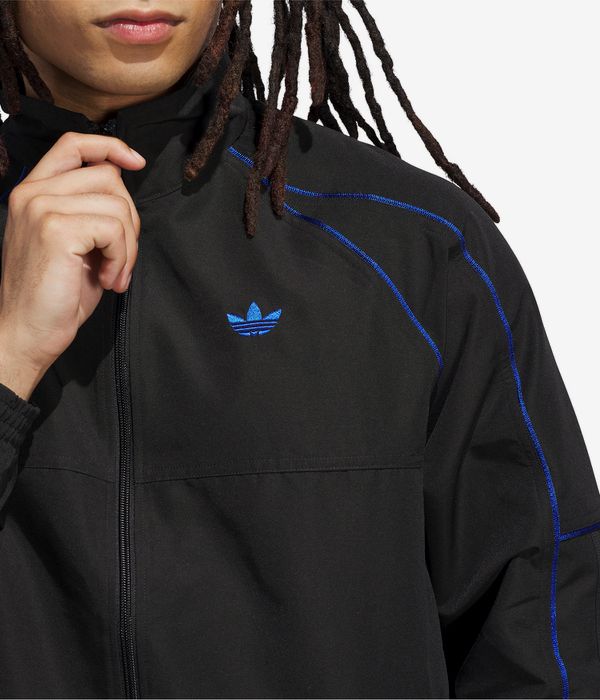 adidas Pre Gazelle Jacket (black white team royal blue)