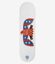 MOB Rise 8" Skateboard Deck (white)