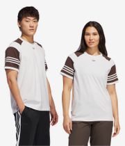 adidas Tyshawn Camiseta (cry white dark brown)