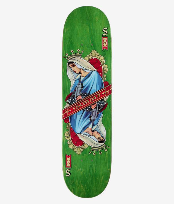 DGK Shanahan Kingdom 8.06" Planche de skateboard (dark green)