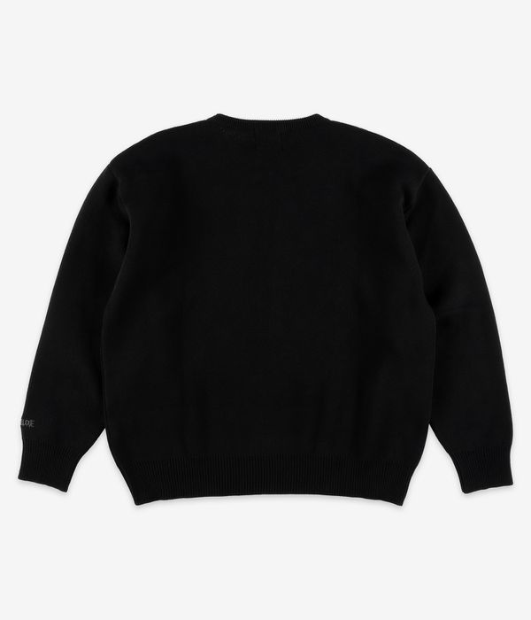 skatedeluxe Spider Organic Knit Sweatshirt (black grey)