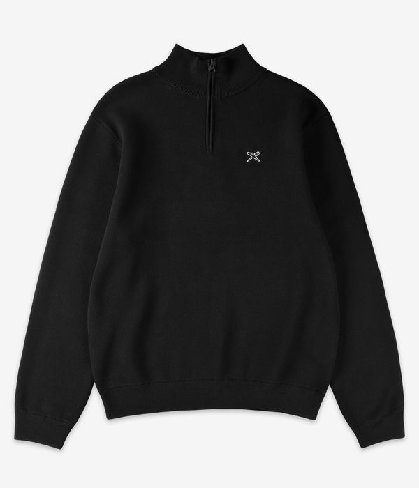 Iriedaily Heavy Flag Knit Sweatshirt (black)