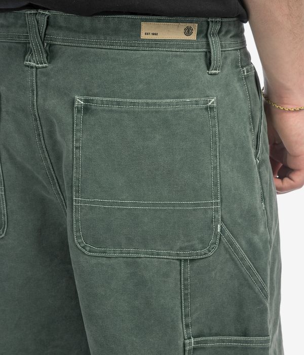 Element Carpenter Canvas Shorts (jungle green)