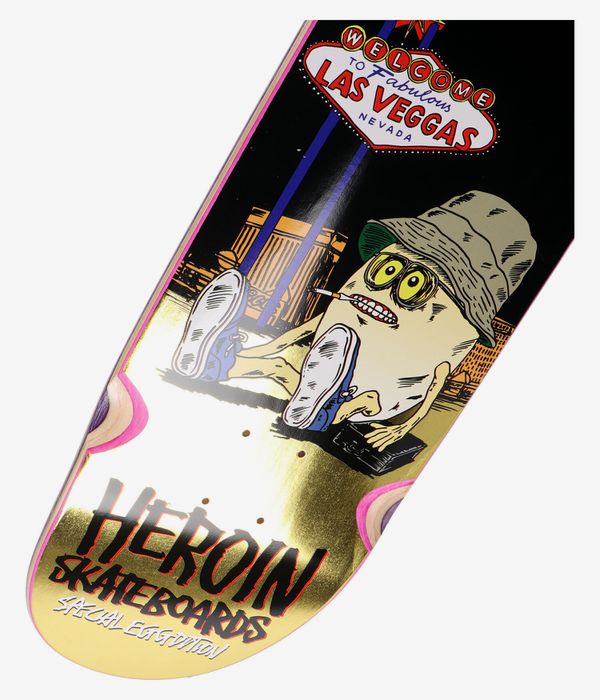 Heroin Skateboards Fear & Loathing 9" Skateboard Deck (multi)