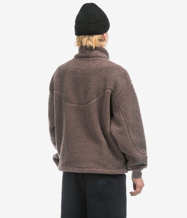 Dime Polar Fleece Sherpa Jacke (mocha)