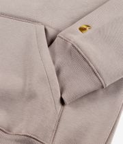 Carhartt WIP Chase sweat à capuche (dusky beige gold)
