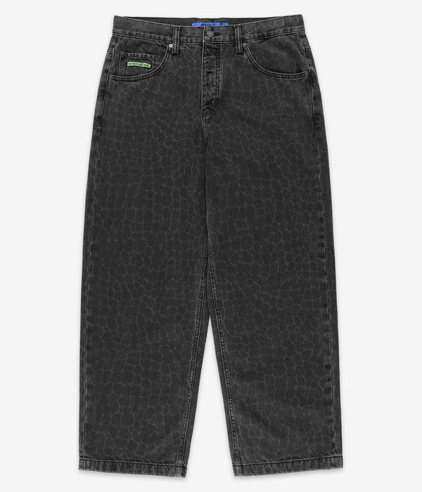 DC Baggy Denim Snake Jeans (laser scales)
