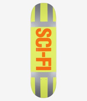 Sci-Fi Fantasy Safety Vest 8.5" Skateboard Deck (neon green)
