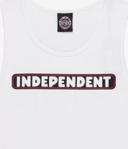 Independent Bar Logo Camiseta de tirantes (white)