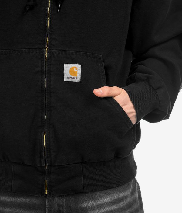 Carhartt WIP OG Active Organic Dearborn Veste (black stone canvas)