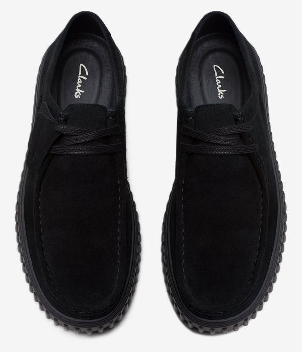 Clarks Originals Torhill Low Shoes (black suede)