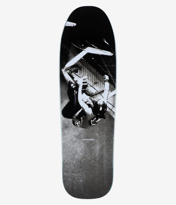 Polar Stenström Toba Dane 1 9.25" Skateboard Deck (black white)