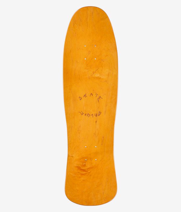 skatedeluxe Toad Rocket Shape 9" Skateboard Deck (orange)