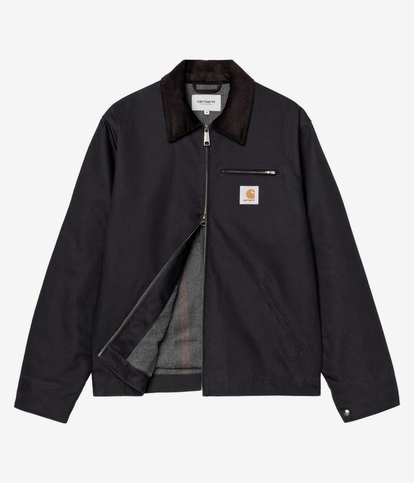 Carhartt WIP Detroit Dearborn Jacket (dark navy black rigid)