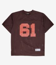 Fucking Awesome Stamp Logo Practice Jersey T-Shirt (brown red)