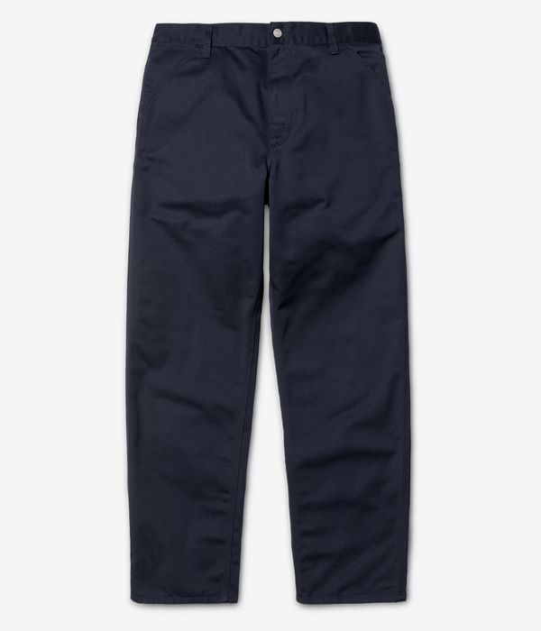 Carhartt WIP Simple Pant Denison Pantalones (dark navy rinsed)
