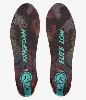 Footprint King Foam Elite Sport Quantum Heel Low Semelle (black camo green)