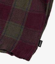 Brixton Cru Linen Blend Shirt (olive surplus port)