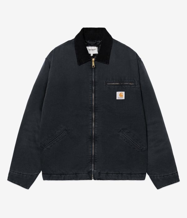 Carhartt WIP OG Detroit Organic Dearborn Chaqueta (black stone canvas)
