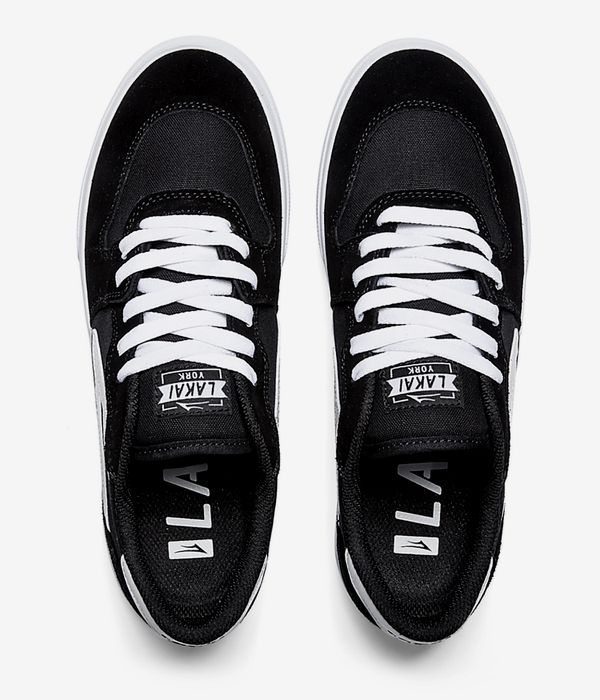 Lakai York Buty (black white)