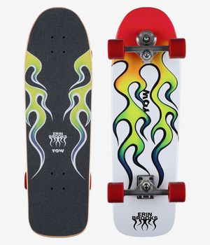 YOW x Erin Brooks High Blaze 32" (81,3cm) Surfskate Cruiser (white)