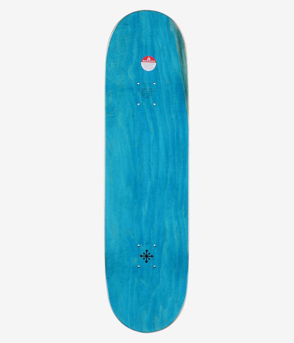 Disorder Skateboards Huston Floral Stencil 8.5" Deska do deskorolki (red)