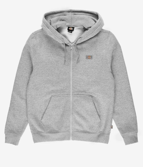 Dickies Oakport Zip-Sweatshirt avec capuchon (heather grey)