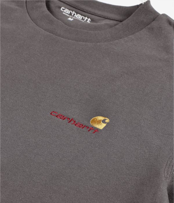 Carhartt WIP American Script Organic T-Shirt (porphyry)