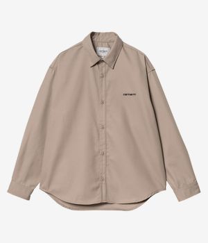 Carhartt WIP Module Script Arlington Chemise (leather black rigid)