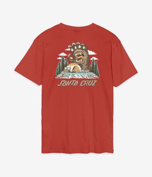 Santa Cruz Screaming Grizzly T-Shirt (dark rust)