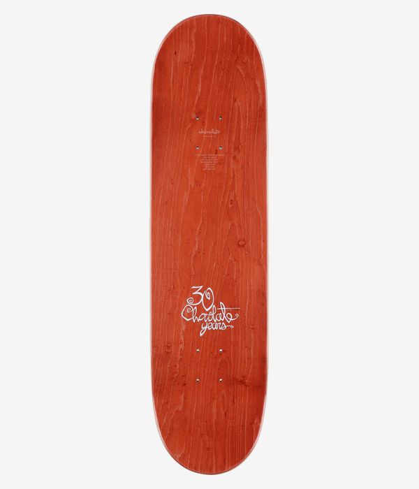Chocolate Herrera Then Now Script 8.375" Tabla de skate (multi)