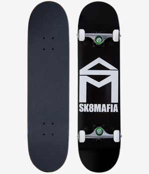 Sk8Mafia House Logo 7.75" Complete-Skateboard (black)